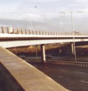 Flexcrete's Monolevel 844SP and Cementitious Coating 851 chosen for reinstating cover on a major concrete road bridge.