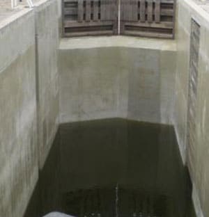 Reinstatement of Concrete Cover on Canal Lock