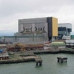 Nuclear Power Plant Near Coast