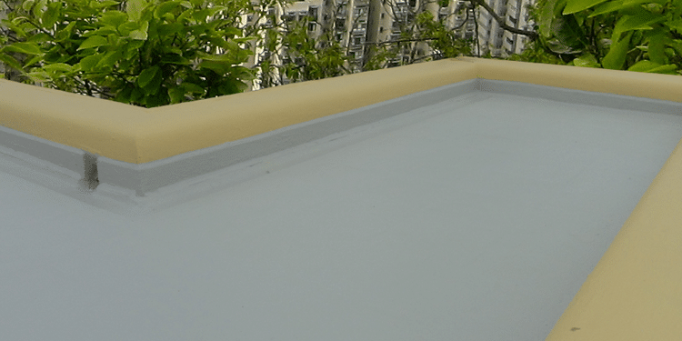 Waterproofing of roofs and podium decks
