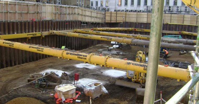 Waterproofing of Concrete Floors and Sheet Piles in Basements at Westminster City School