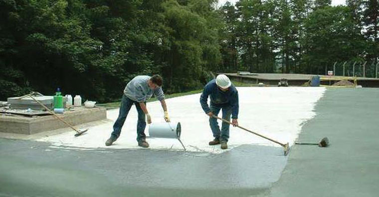 Waterproofing Roofs of Clunyhill Service Reservoirs