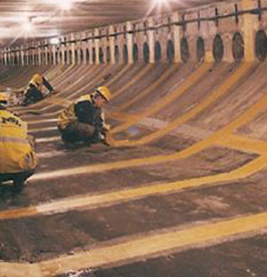 Asbestos Encapsulation in Kingsway Tunnel Invert