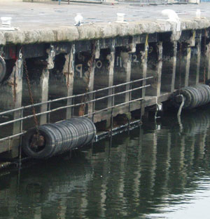Concrete Repairs for Chloride Contaminated Marina