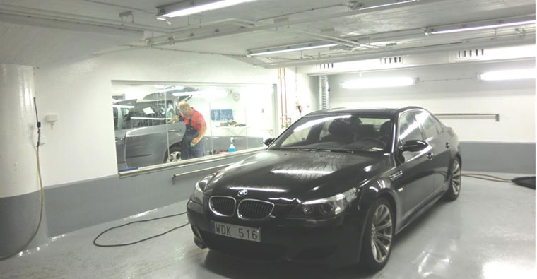 Biodex Sheen Biostatic Coating Protects Car Wash Facilities