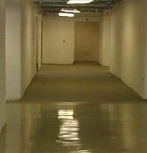 Moisture Suppression on New Concrete Floors at John F Kennedy Medical Center, Florida, USA