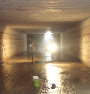 Flexcrete Products Used To Repair Water Storage Tank For
