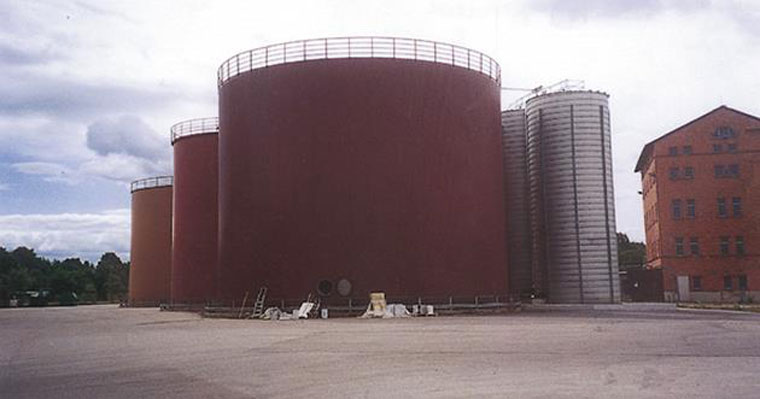 Protection of Steel Spill Water Tank with Cemprotec E942 in Sweden