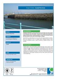 Fastfill Mortar Chosen to Protect Stone Faced Pier