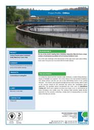 Chemical Resistant Protection for Concrete Waste Water Treatment Tanks