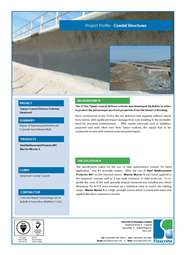 Repair of Deteriorated Reinforced Concrete Sea Defence Wall