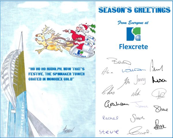 Merry Christmas from Flexcrete!