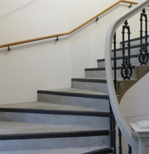 Repairs to Concrete Stairways inside Boardman House in Norwich