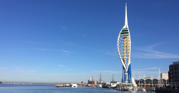 Metallic Anti-Carbonation Coating Protects Emirates Spinnaker Tower in Portsmouth