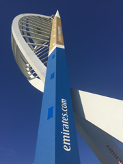 Flexcrets' Metallic Anti-Carbonation Coating Applied To Emirates Spinnaker Tower, Portsmouth